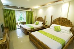 Philippines Scuba Diving Holiday. Malapascua Dive and Beach Resort. Super Deluxe Room.